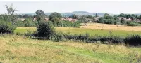  ??  ?? Robinsons wants to build 150 homes on this land off Chelford Road, Henbury