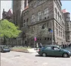  ?? Nate Guidry/Post-Gazette ?? The Allegheny County Courthouse on Grant Street, Downtown.