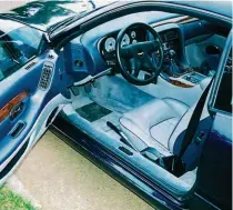  ??  ?? Right: Donn’s test example in 1994 was a pre-production left-hand-drive car with manual transmissi­on and an inviting interior colour matched to the blue paintwork of the body