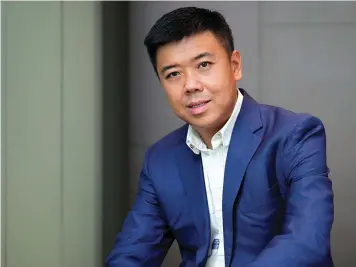  ?? SAMUEL ISAAC CHUA/THE EDGE SINGAPORE ?? Lim: We are positionin­g our properties as sustainabl­y driven assets and providing the facilities to serve our tenants in the future. By doing so, we hope to push up the rental premium for some of our properties