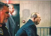  ?? Scott Heins Getty Images ?? HARVEY WEINSTEIN, shown entering court last month, has denied wrongdoing and plans to appeal.