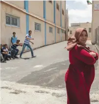  ?? (Orit Siman Tov/Courtesy B’Tselem) ?? ONE OF the photos in the exhibit ‘Fifty Years: Fifty Portraits of Palestinia­ns Born in 1967.’