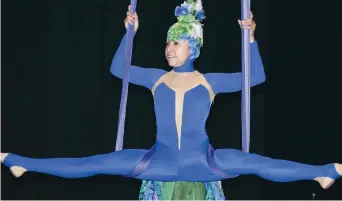  ?? – Acadie Nouvelle: Sylvie Mousseau ?? Justy Molinares est l’une des artistes de Circus Stella qui se produiront dans le nouveau spectacle de LaB CirK.