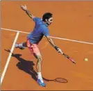  ?? FOTO: A.J. ?? Federer no juega en tierra desde 2016