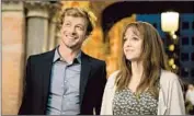  ?? Giles Keyte Studiocana­l ?? SIMON BAKER and Anna Faris star in the comedy “I Give It a Year,” Dan Mazer’s directoria­l debut.