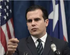  ?? /EFE ?? El gobernador de Puerto Rico, Ricardo Roselló, ha tenido oposición a la medida educativa.