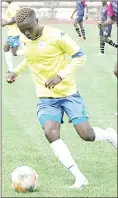  ?? ?? Denver Sundowns winger Mike Dombo.