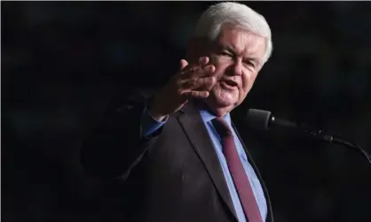  ??  ?? Newt Gingrich. Photograph: Evan Vucci/AP