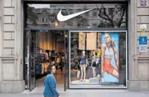  ?? GETTY IMAGES ?? Una tienda de Nike en Barcelona.