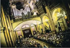  ?? LLIBERT TEIXIDÓ ?? Imatge del nou orgue de la Basílica de la Mercè