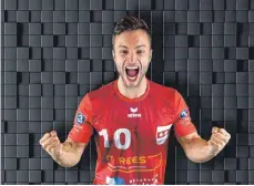  ?? FOTO: PR ?? Der Handballer Christoph Spiß freut sich auf eine weitere Saison beim TSV Blaustein.