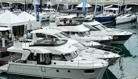  ?? In esposizion­e ?? Duecento aziende parteciper­anno al salone organizzat­o dal Polo nautico italiano