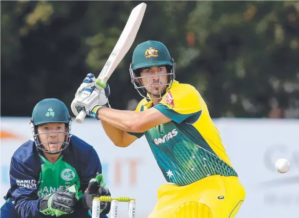  ?? Picture: AFP ?? NICE START: Australian opener Joe Burns impressed in his one-day internatio­nal debut with a solid 69 against Ireland in Belfast yesterday.