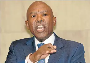  ?? Picture: BUSINESS DAY/ FREDDY MAVUNDA ?? FIRM HAND: Reserve Bank governor Lesetja Kganyago is standing firm in his bid to keep inflation in check but some experts suggest his approach is not helping growth.