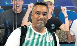  ??  ?? TOAST OF THE COAST: Madibaz Sport hockey manager and coach Cheslyn Gie is the assistant coach of the South African men’s hockey team to compete in the Commonweal­th Games in Australia, starting today