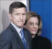  ?? Carolyn Kaster Associated Press ?? MICHAEL FLYNN was ousted as national security advisor for misreprese­nting talks with Russian envoy.