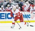  ??  ?? Detroit’s Tomas Tatar. USA TODAY SPORTS