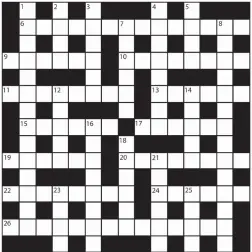  ?? No 15,994 PRIZES of £20 will be awarded to the senders of the first three correct solutions checked. Solutions to: Daily Mail Prize Crossword No. 15,994, PO BOX 3451, Norwich NR7 7NR. Entries may be submitted by second-class post. Envelopes must be postma ??