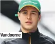  ??  ?? Vandoorne