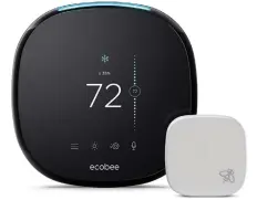 ?? ECOBEE ?? The Ecobee4 smart thermostat ($305 at Amazon.ca), has a built-in Amazon Alexa that lets you use voice commands.