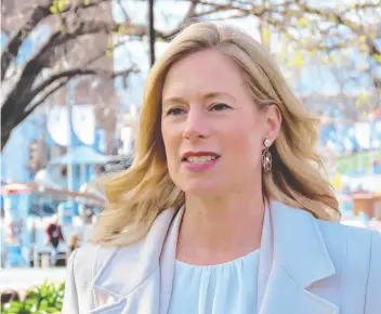  ?? ?? Labor leader Rebecca White says her part will come out of its turmoil stronger.