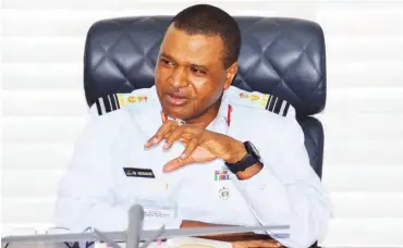  ??  ?? Air Marshal Abubakar: “The NAF is gradually regaining its glory.” Continued from page 8