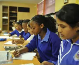  ?? (Image: BSA) ?? Learners perform better in high school if they received quality education in their earliest years at school.