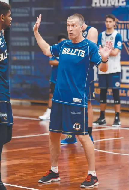  ?? Picture: AAP IMAGE ?? Brisbane Bullets coach Andrej Lemanis puts his success down to caring about people as much as NBL wins.