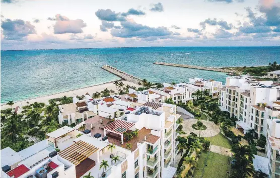  ?? PHOTOS: LA AMADA RESIDENCES ?? La Amada Residences in Playa Mujeres north of Cancun, Mexico, is tucked between white sandy beaches and the Chacmochuc Lagoon nature reserve.
