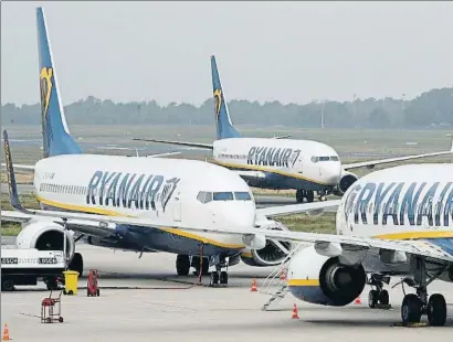  ?? WOLFGANG RATTAY / REUTERS ?? Ryanair necesita paz laboral para seguir con sus planes de crecimient­o