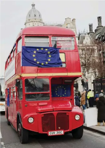  ?? Foto: Visum/Robert Wallis ?? Gehts jetzt zurück zur EU?