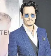  ?? Richard Shotwell Invision ?? VERSATILE ACTOR Johnny Depp, who has starred in more than 50 major motion pictures, arrives at the Los Angeles premiere of “Transcende­nce” in 2014.