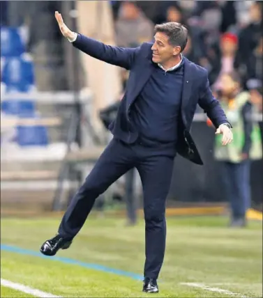  ??  ?? ADIÓS. Eduardo Berizzo pondrá mañana el punto final a una etapa de tres años en el banquillo del Celta.