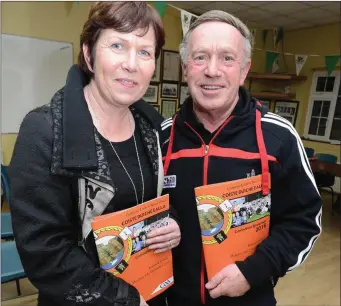  ??  ?? Eileen O’Connor Casey (Boherbue) met up with Jackie Carroll (Kanturk) at the Duhallow Junior Board Convention.