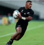  ?? GETTY IMAGES ?? Wing Sevu Reece has put aside the disappoint­ment of losing to England in the Rugby World Cup semi-final last year in Japan.