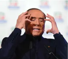  ??  ?? Silvio Berlusconi’s party looks best-placed to form a coalition