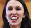  ??  ?? Deal: Jacinda Ardern