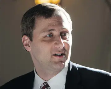  ?? DAVID BLOOM ?? Brad Trost, pictured, helped Andrew Scheer win the Conservati­ve leadership contest, but wasn’t chosen as a critic.