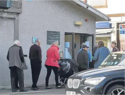  ?? Picture: George McLuskie. ?? Kelty Health Centre is “full to capacity”.