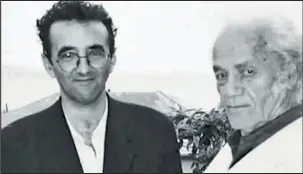  ??  ?? BOLAñO Y PARRA. Los dos últimos escritores malditos de las letras chilenas.