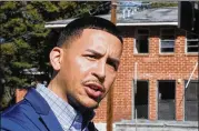  ?? BOB ANDRES / ROBERT.ANDRES@AJC.COM ?? Councilman Antonio Brown backs efforts that will enable a new blight advisory board to address vacant properties in his District 3, which includes the Vine City and English Avenue neighborho­ods.