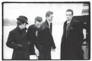  ??  ?? The Clash in 1979: Joe Strummer, Topper Headon, Paul Simonon, Mick Jones