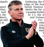  ?? ?? PROGRESS: Ireland manager Kenny