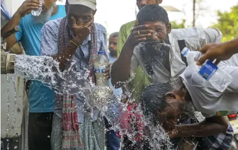  ?? Getty Images ?? About 26 million people in Bangladesh are exposed to high salinity in groundwate­r as a result of rising sea levels