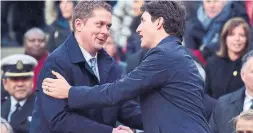  ?? FRANK GUNN/THE CANADIAN PRESS ?? Scheer’s Conservati­ves are working hard to close the Liberals’ 20-point lead.