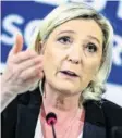 ?? AP ?? Le Pen wird zur Kasse gebeten.