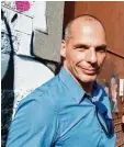  ?? Foto: Fabio Campana ?? Der griechisch­e Ökonom und Ex Finanz minister Giannis Varoufakis bleibt skep tisch.