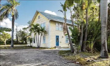  ?? GREG LOVETT / THE PALM BEACH POST ?? Shovel Ready Projects will deed the property at 211 E. Ocean Ave. back to the Community Redevelopm­ent Agency, according to an email sent from CRA director Mike Simon to the CRA board.