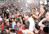  ?? ?? Luis Donaldo Colosio Murrieta, candidato presidenci­al del PRI, fue asesinado el 23 de marzo de 1994 durante una gira en Tijuana, Baja California.