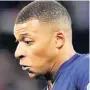  ??  ?? Paris Saint-Germain striker Kylian Mbappe